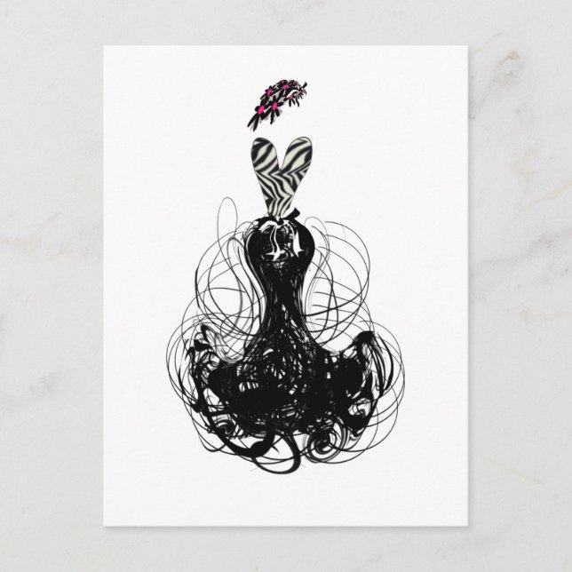 Mode Diva Vykort (Framsida)