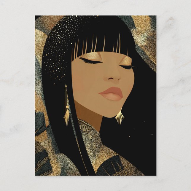 MODE-ESQE nr 5 Helg Vykort (Framsida)