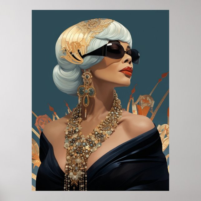 MODE-ESQUE #1 POSTER (Framsidan)