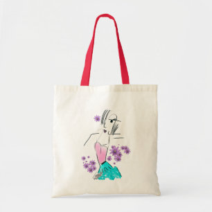 Mode Flower Girl Bag Tygkasse