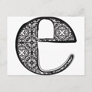 Mode font, Brev e Vykort