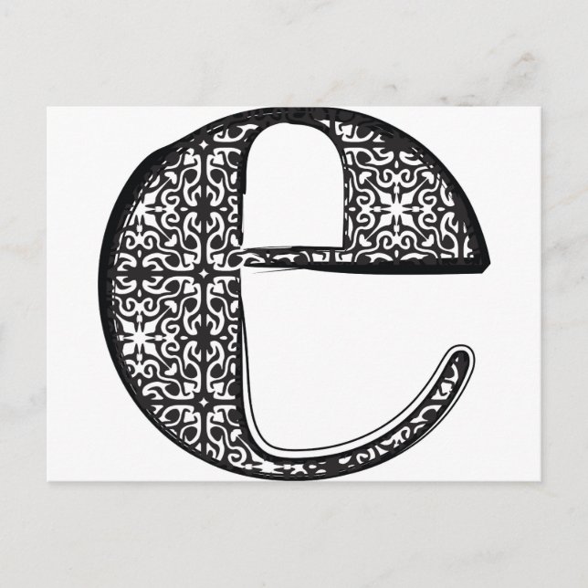 Mode font, Brev e Vykort (Framsida)