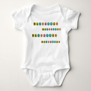 Mode för Muslim för islam för Mashallah bebisdräkt Tee