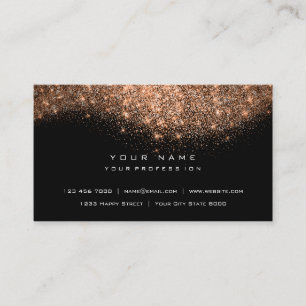 Mode för stylisten för glitterMakeupkonstnären Visitkort