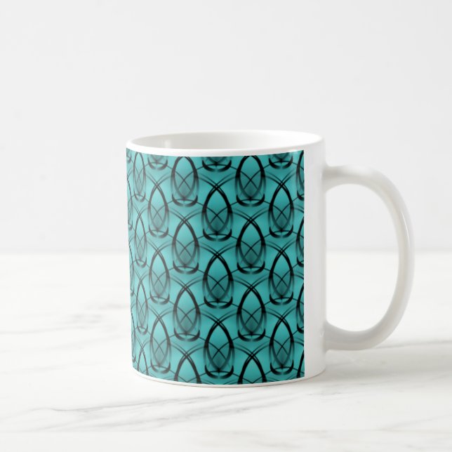Mode Forward Mugg, Teal Kaffemugg (Höger)