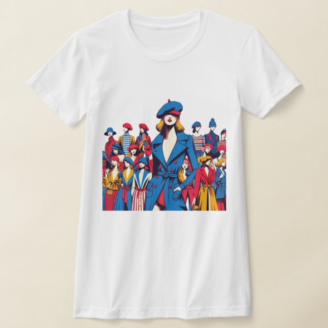 Mode framåt t shirt (Laydown)
