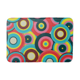 Mode Geometric Vintage - Mönster Snyggt Modern Badrumsmatta