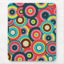 Mode Geometric Vintage - Mönster Snyggt Modern Musmatta