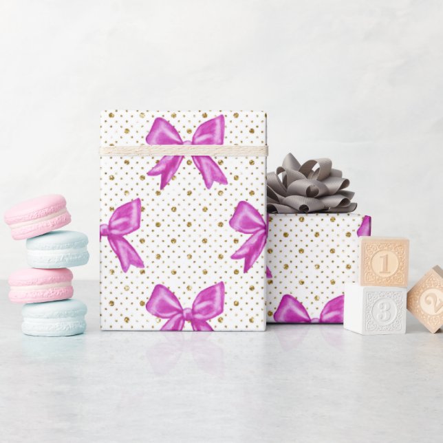 Mode Girl Chef Mönster Presentpapper (Baby Shower)