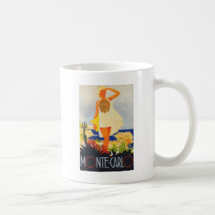 Mode Girl Monte Carlo Beach Travel Kaffemugg