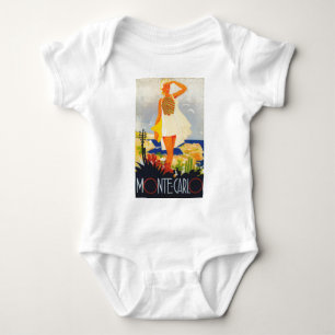 Mode Girl Monte Carlo Beach Travel Tee Shirt