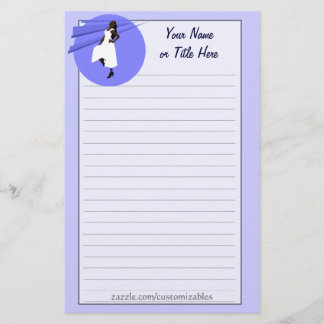 Mode Girl Stationery Brevpapper