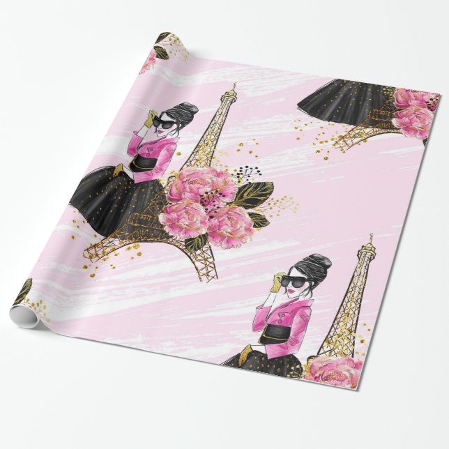Mode girly presentpapper (Utrullad)