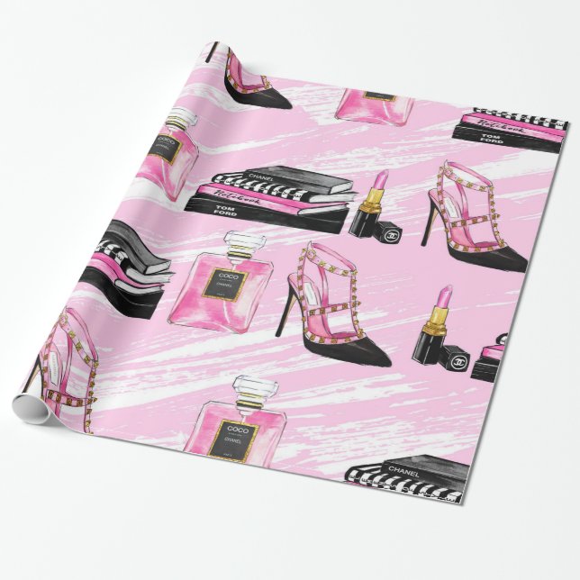Mode girly presentpapper (Utrullad)