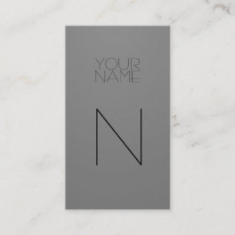 Mode Grått Visitkort