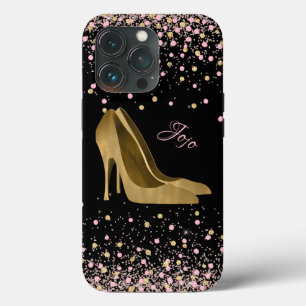 Mode Guld Stiletto Högklackar Glam