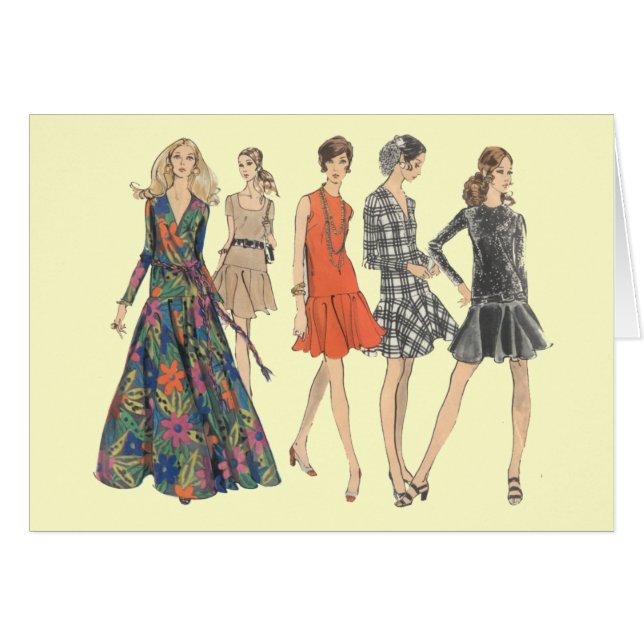 Mode Hälsningskort (Framsidan Horizontal)