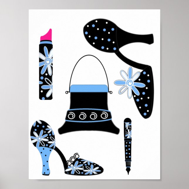 Mode i Blue Poster (Framsidan)