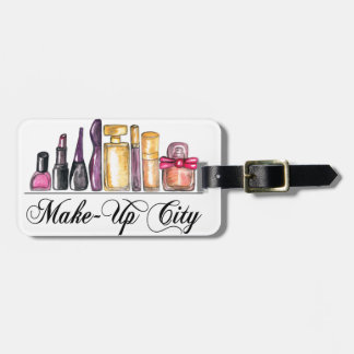 Mode Illustration Watercolor Acrylic Wall Clock Bagagebricka