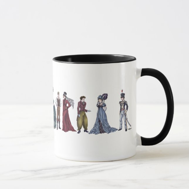 Mode Jane Austen Mugg (Höger)