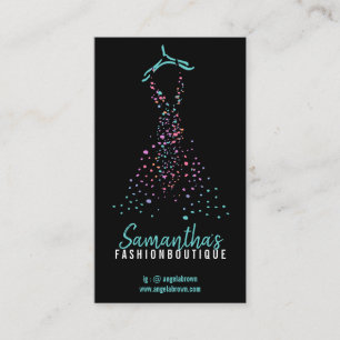 Mode Klänning Butik Butik Återförsäljare Bloggare Visitkort