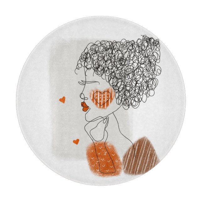 Mode Kvinna: Graphic Black Linjer (Framsidan)