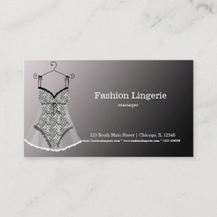 Mode Lingerie Visitkort