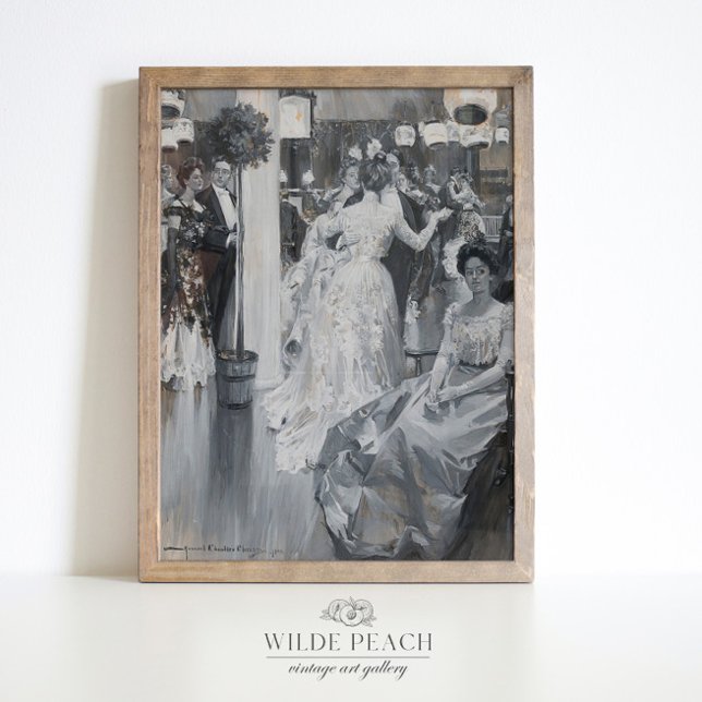 Mode-målningen i Gala Vintage Poster (Skapare uppladdad)