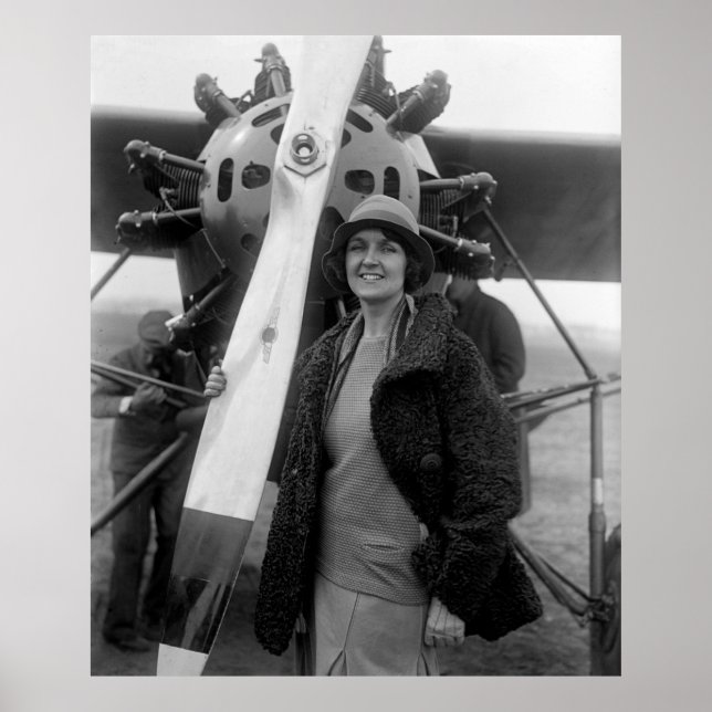 Mode Meets Aviation, 1920-talet Poster (Framsidan)