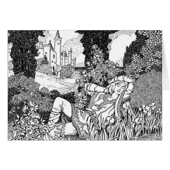 Mode Mitten Hälsningskort (Framsidan Horizontal)