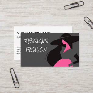 Mode Model Logotyp Visitkort
