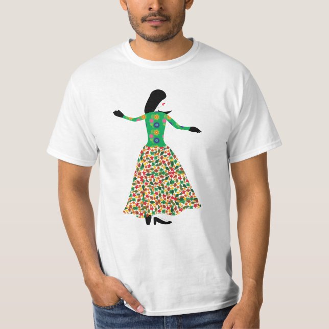 Mode Modell 01 T Shirt (Framsida)