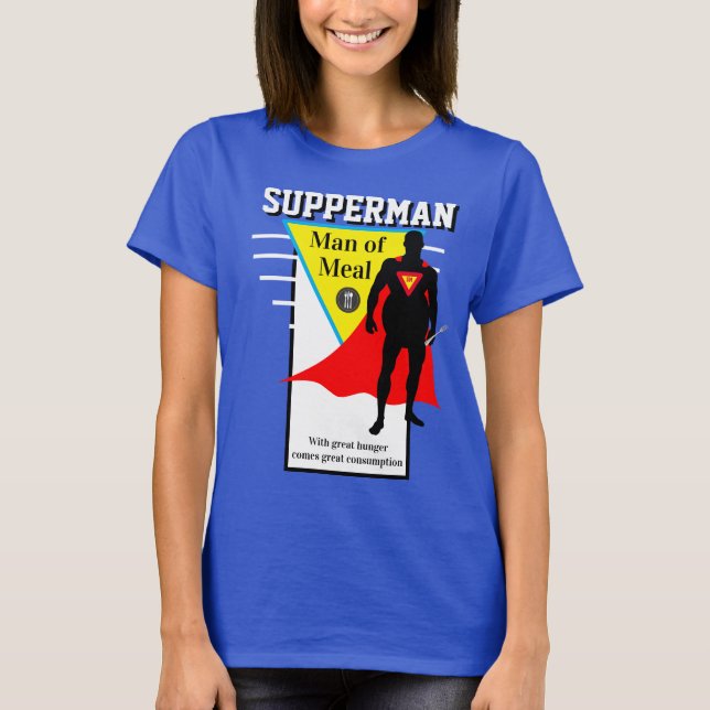 Mode Novelty LEDARE MAN AV MEAL T Shirt (Framsida)