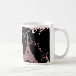 mode paris eiffel torn kaffemugg