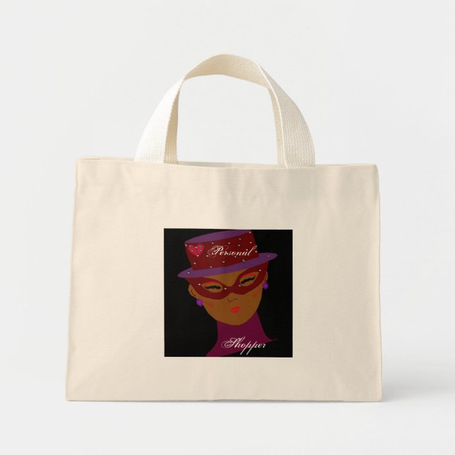 Mode Personal Shopper in Natural III Mini Tygkasse (Framsidan)
