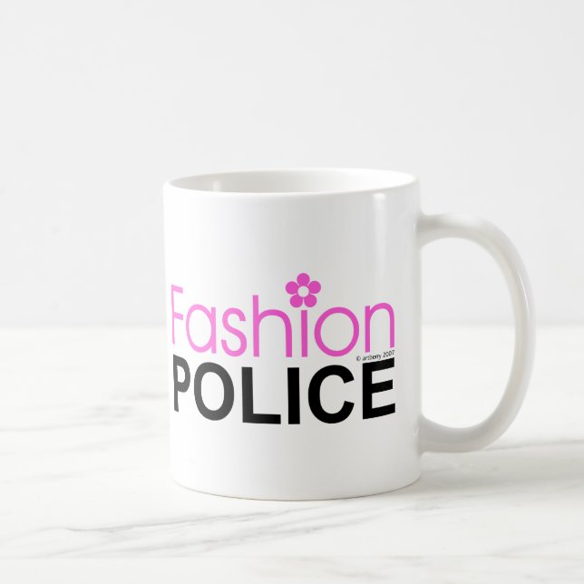 Mode polis kaffemugg (Höger)