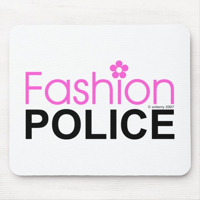 Mode polis musmatta (Framsidan)