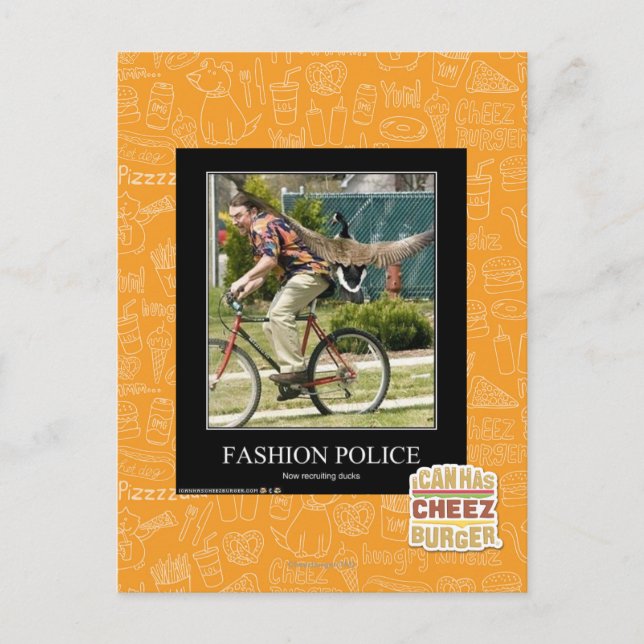 Mode polis vykort (Framsida)