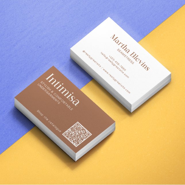 Mode QR-kod Visitkort (Skapare uppladdad)