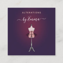 Mode Ro Guld Mannequin Burgundy Seamstress