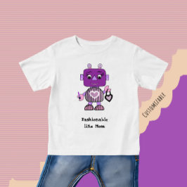 Mode robot t shirt
