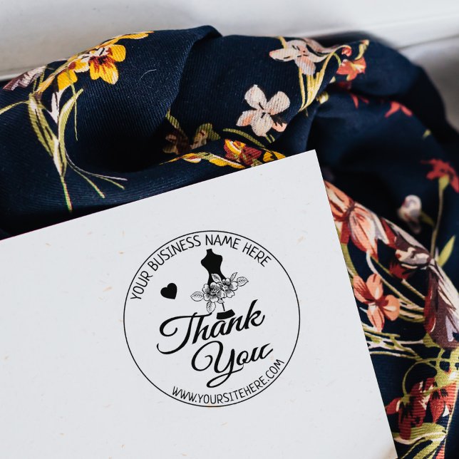 Mode Script Tack Stämpel (Skapare uppladdad)