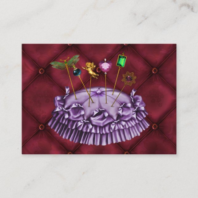 Mode / Seamstress / Underkläder - SRF Visitkort (Framsida)