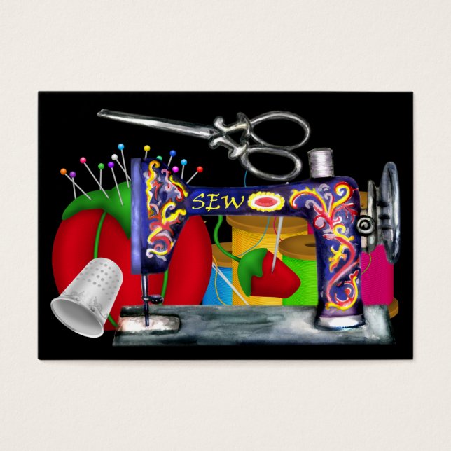 Mode - Seamstresskort/Märkre - SRF Visitkort (Framsidan)