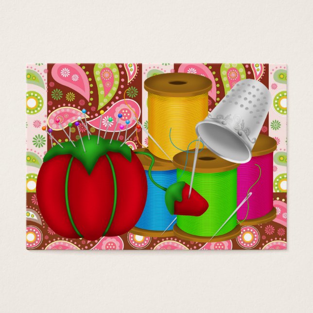 Mode - Seamstresskort/Märkre - SRF Visitkort (Framsidan)