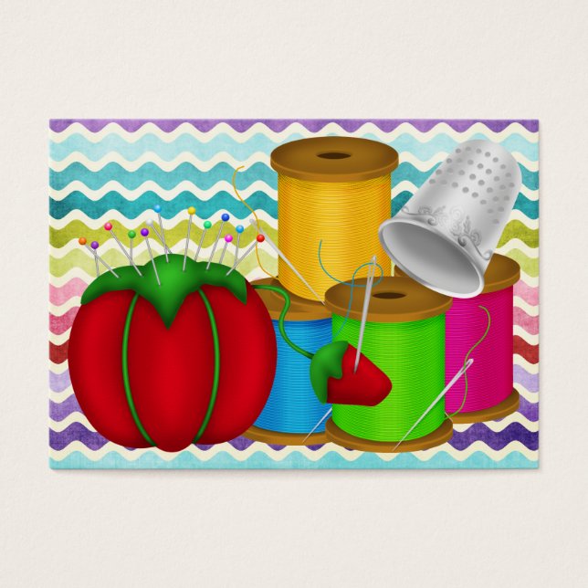 Mode - Seamstresskort/Märkre - SRF Visitkort (Framsidan)