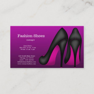 Mode Shoes Visitkort