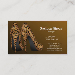 Mode Shoes Visitkort