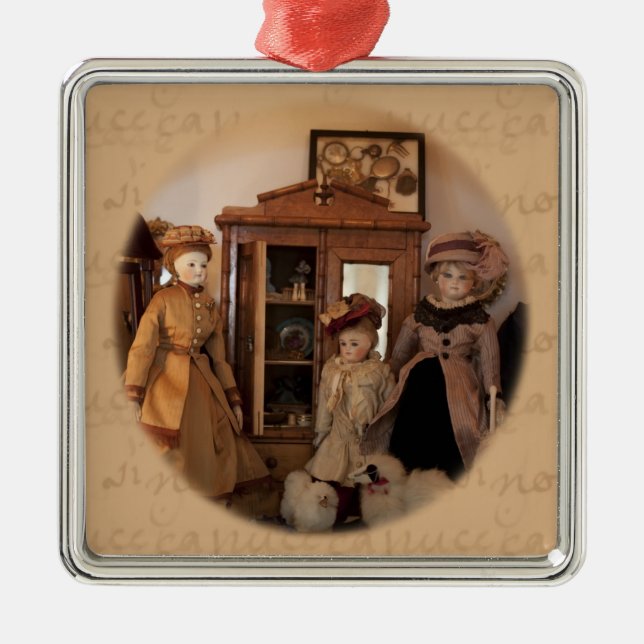 Mode Shopping Julgransprydnad Metall (Framsidan)