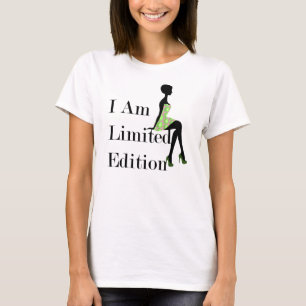 Mode Silhouette I är Begränsad Edition-citat T Shirt
